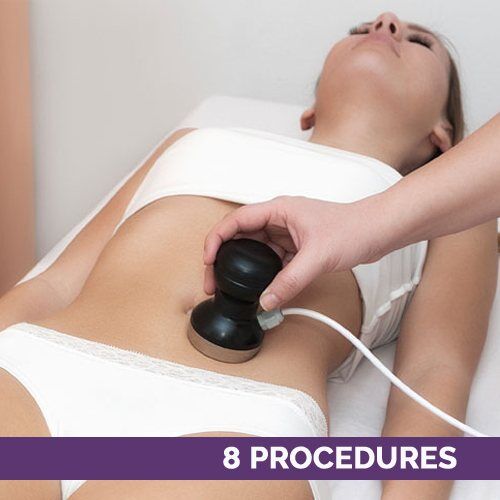 8 Ultrasonic-Cavitation Liposuction Treatment Sessions